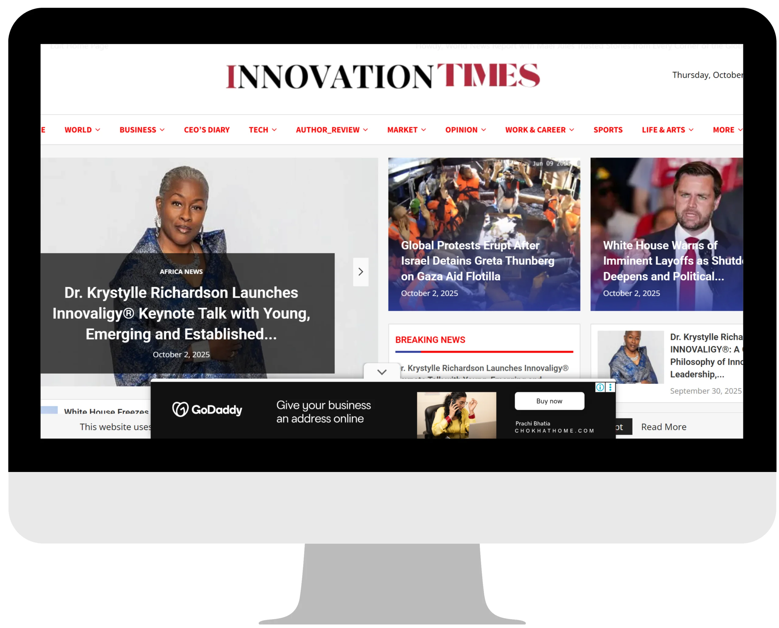 Example Article on iMac